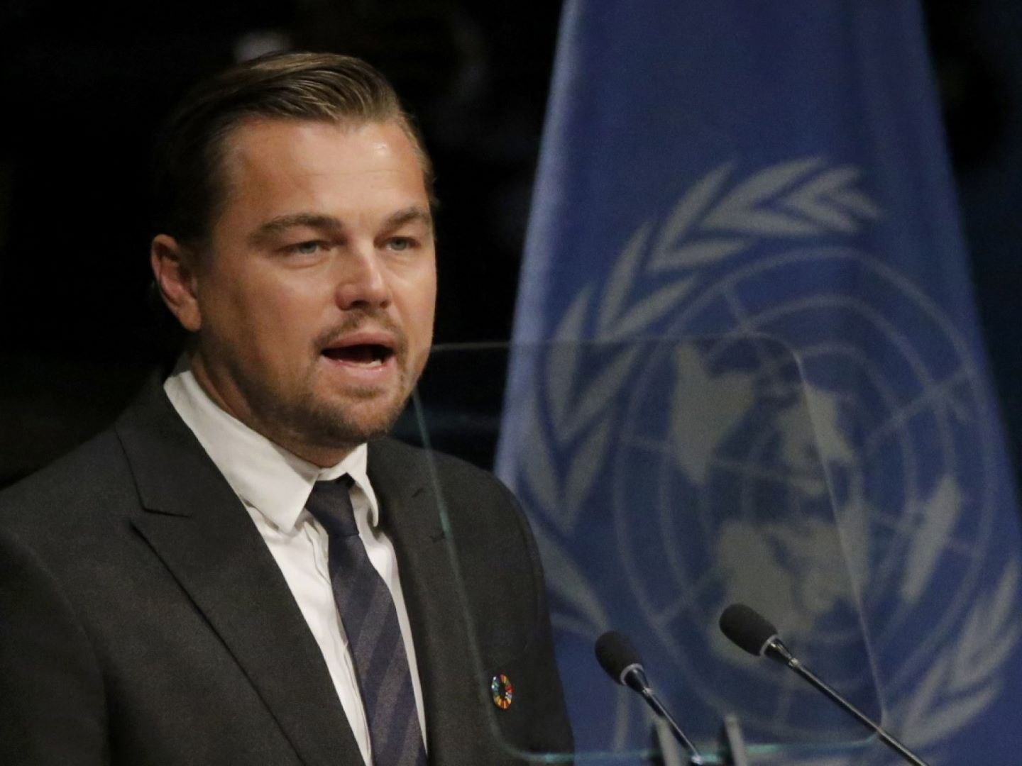 レオナルド・ディカプリオは「二重生活を送っている」と批判された。写真：ロイター