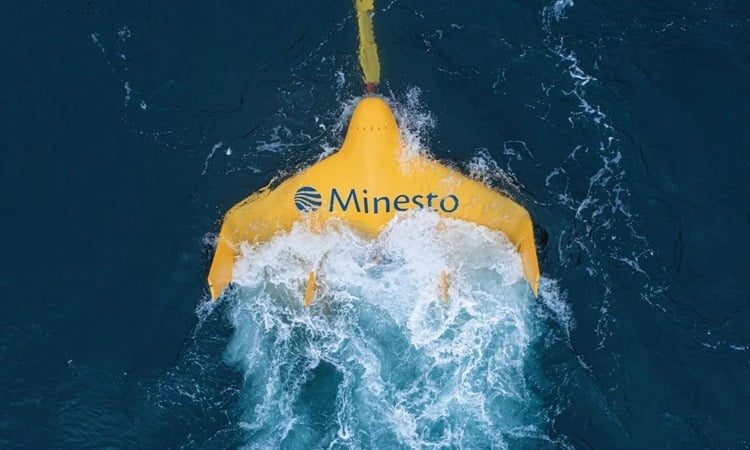 1.2 MW Tidal Kite ភ្ជាប់ទៅបណ្តាញអគ្គិសនី