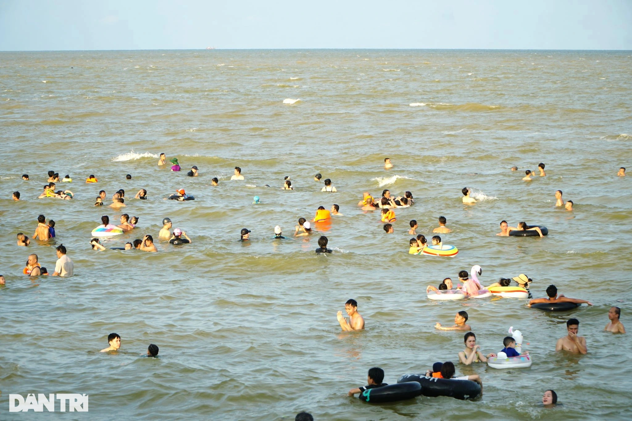 Der Strand von Sam Son war am ersten Tag des Feiertags am 2. September menschenleer