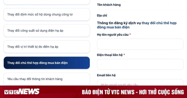 Miễn phí nhiều dịch vụ trên app EVNHANOI khi thực hiện hợp đồng mua bán điện