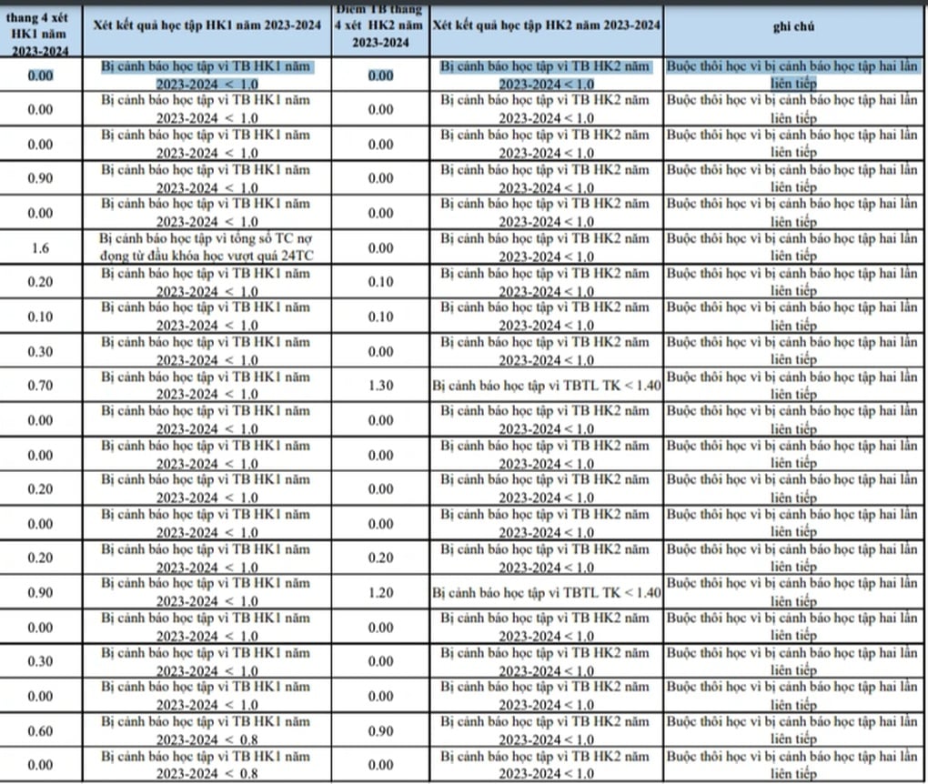 Lý do khiến loạt sinh viên trường top bị buộc thôi học - 1