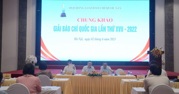 157 tác phẩm vào Chung khảo Giải Báo chí quốc gia lần thứ XVII-2022