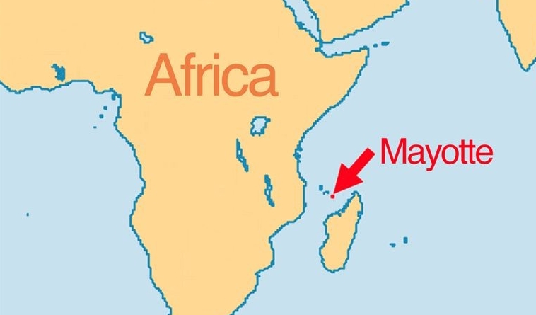 Thousands of people may have been wearing protective gear in the Mayotte district, a legal entity.