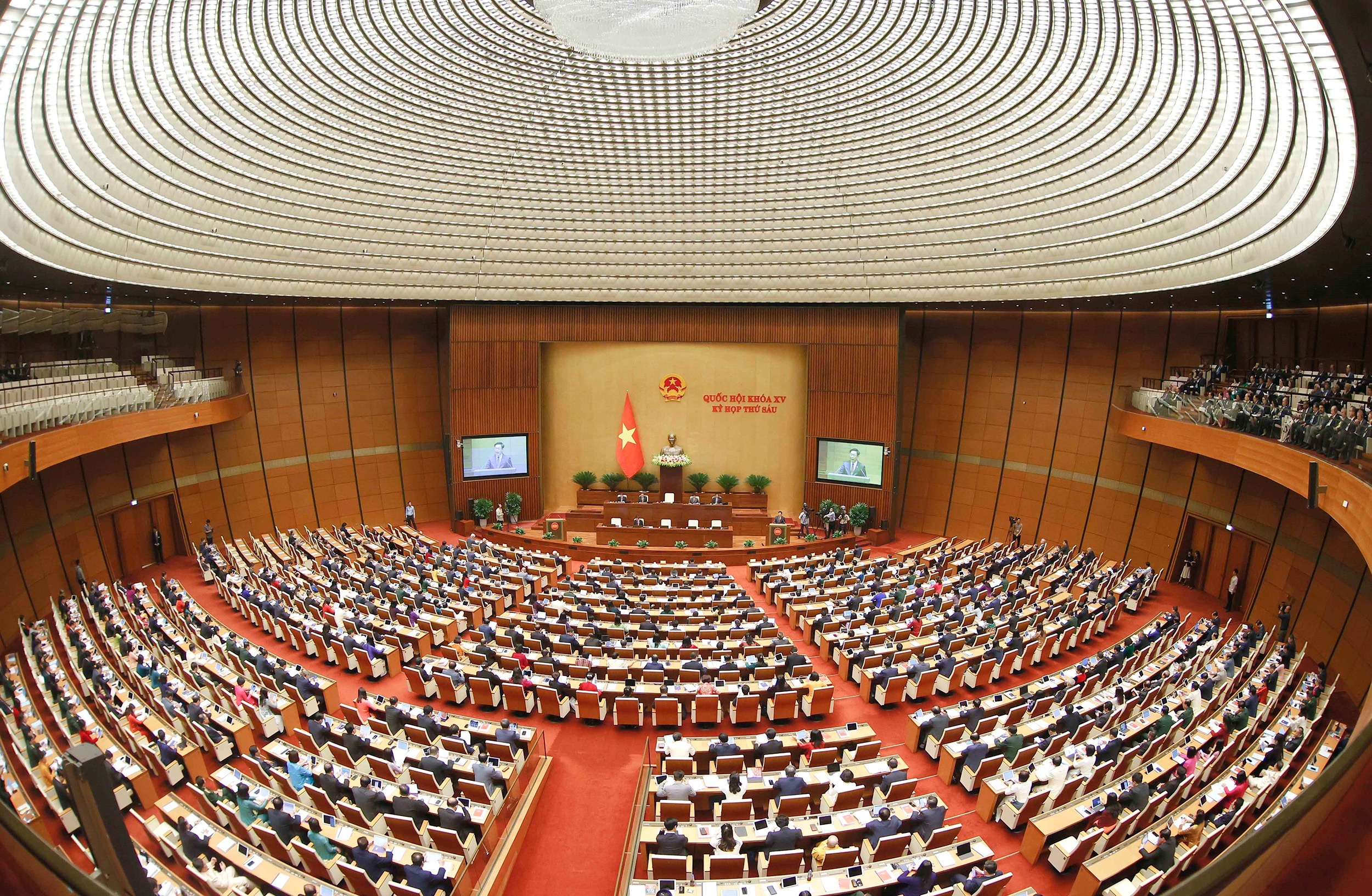 Abschluss der 8. Sitzung der 15. Nationalversammlung