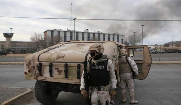 Fusillade contre une voiture de police au Mexique, 8 soldats tués