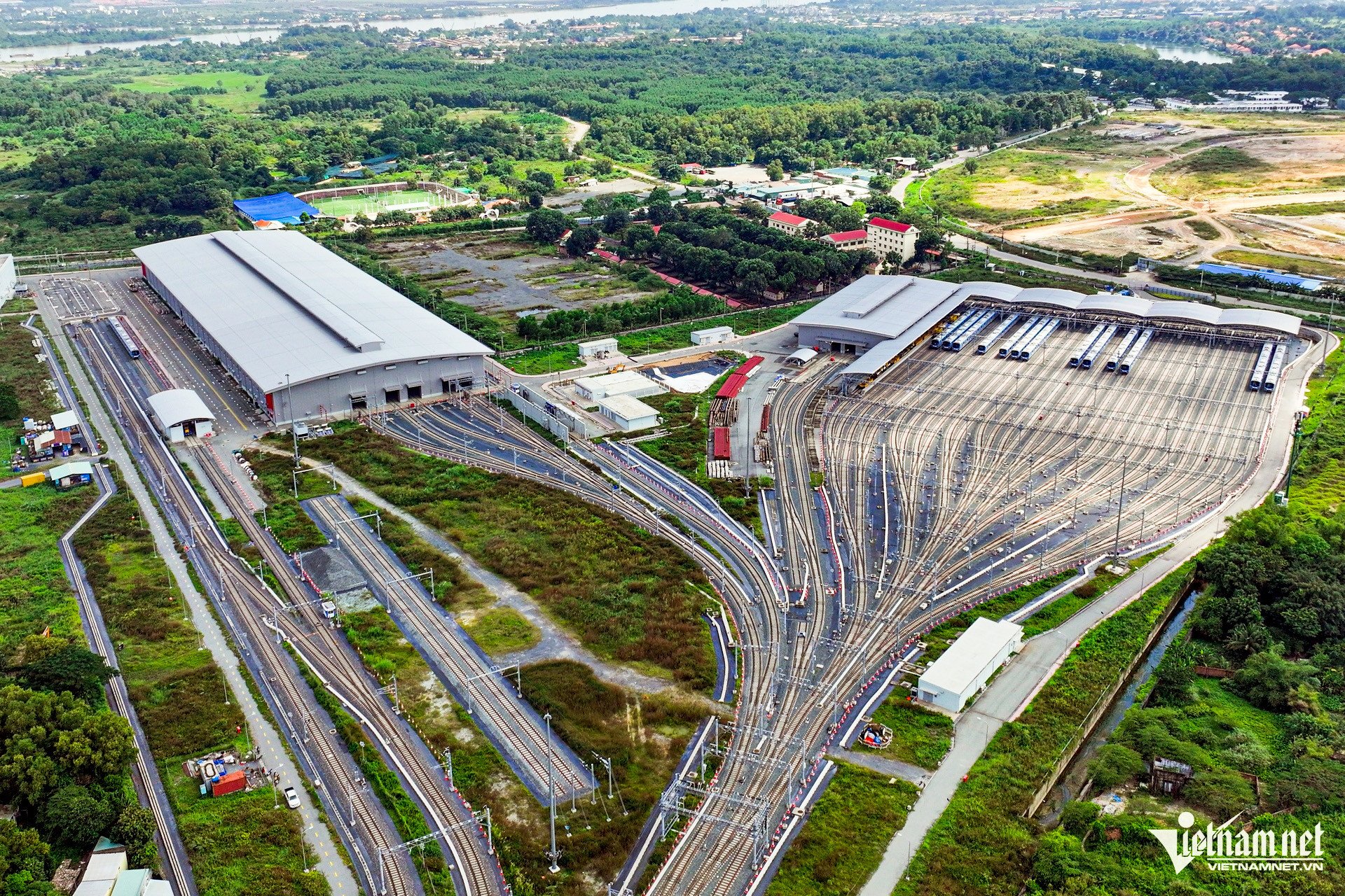 Bên trong 'trái tim' của tuyến metro số 1 trước giờ vận hành thương mại