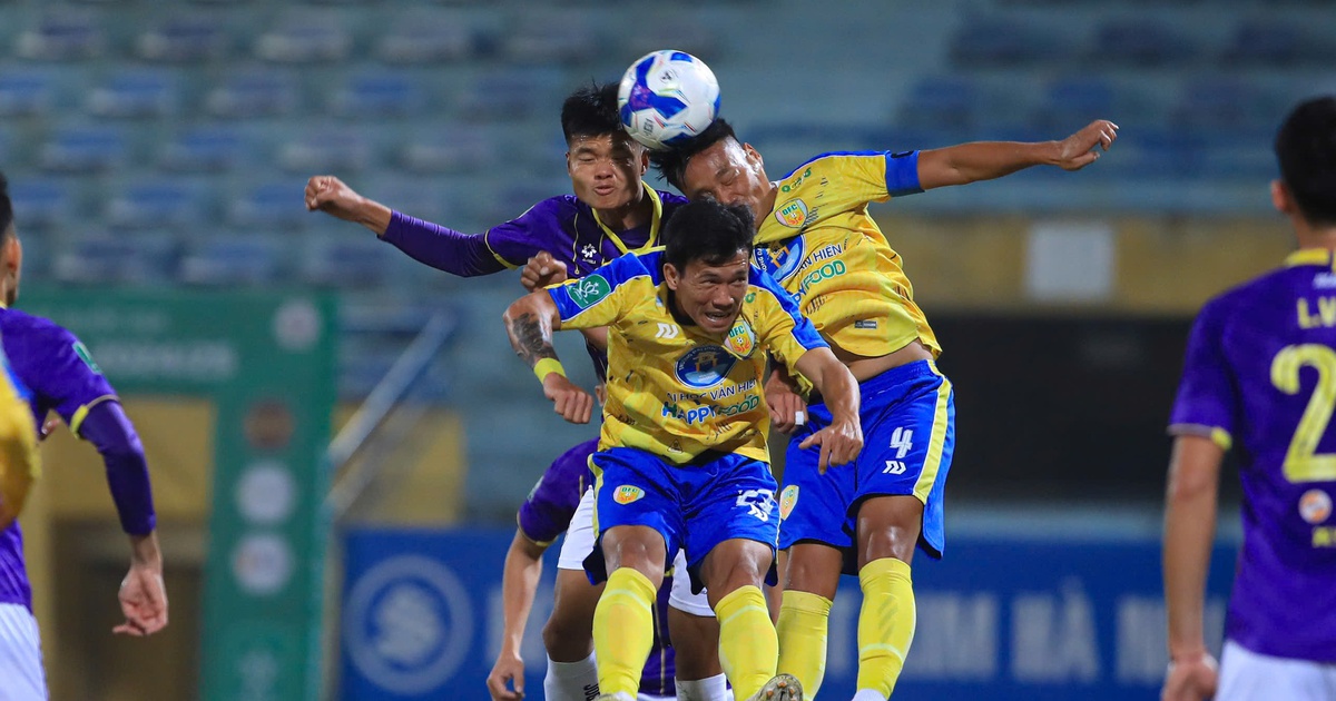 Without a series of heroes at AFF Cup 2024, Hanoi Club shockingly lost to Dong Thap team