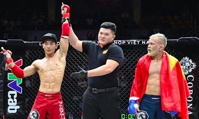 ブラジルの名手がベトナムのファイターに不当に敗北：MMA連盟が過失を認め、審判3名を懲戒処分 - 1