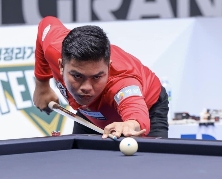 Tay cơ Việt Nam loại cùng lúc 2 huyền thoại tại World Cup billiards - Ảnh 2.