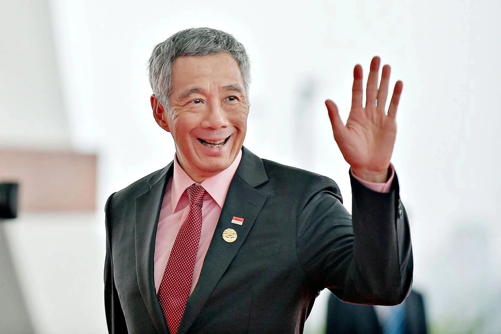 Le Premier ministre de Singapour, Lee Hsien Loong