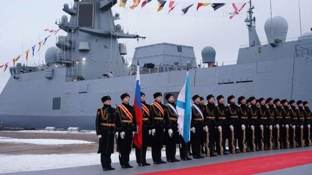 Russian frigate enters the Mediterranean