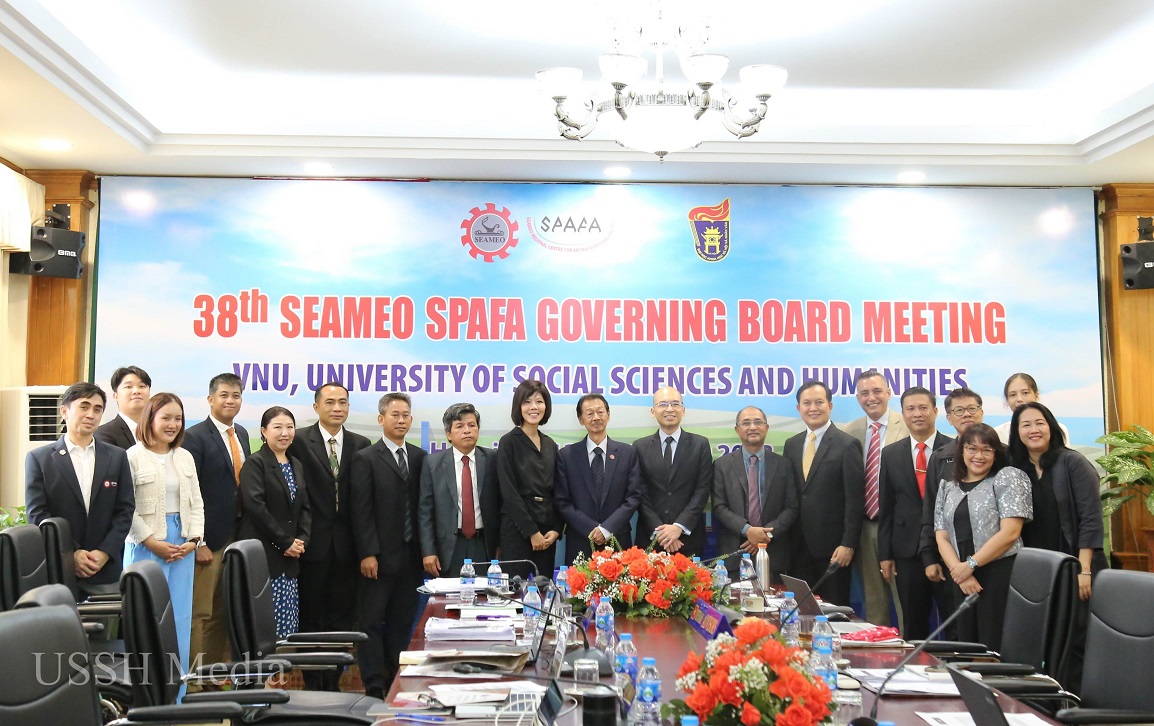 University of Social Sciences and Humanities successfully organized the opening session of the 38th SEAMEO SPAFA rotating meeting