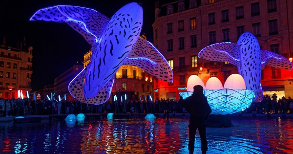 Lyon Light Festival ជាព្រឹត្តិការណ៍សិល្បៈចម្រុះពណ៌របស់ប្រទេសបារាំង