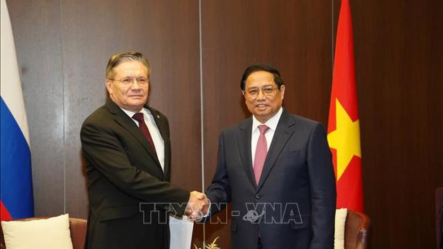 Premierminister Pham Minh Chinh empfängt den Generaldirektor der Rosatom-Gruppe (Russland)