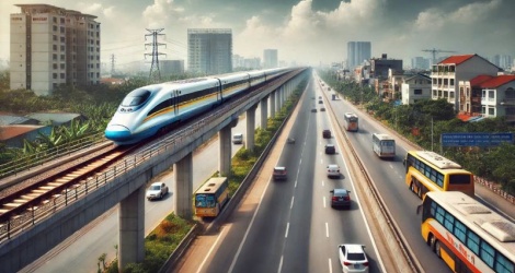 Government explains why it won't extend high-speed railway to Can Tho