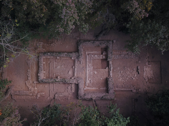 Overall plan of Thanh Mai 2 excavation site. Photo: Department of Culture, Sports and Tourism of Hai Duong.