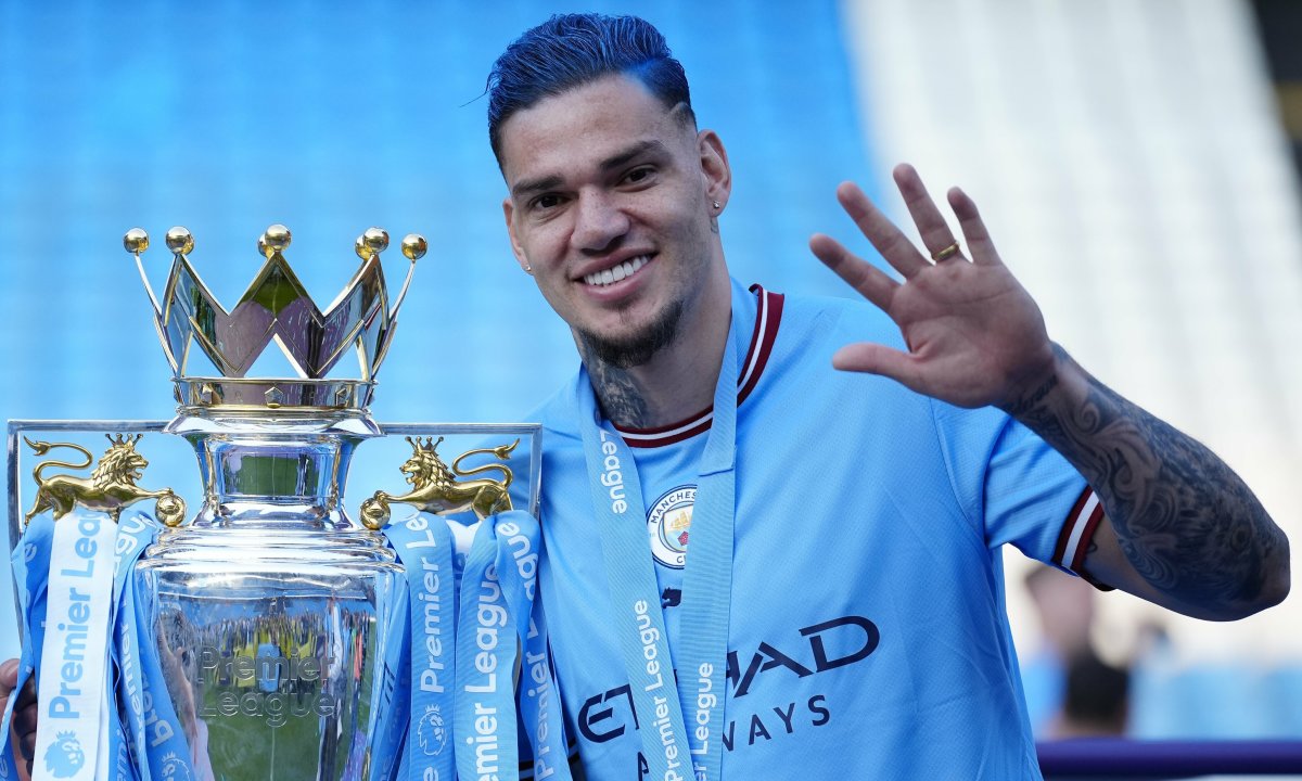 Ederson won many titles thanks to superstition