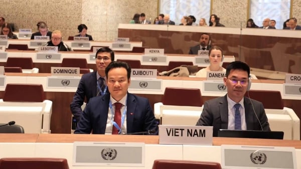 Le Vietnam a présenté une déclaration commune représentant un groupe de pays à la 55e session du Conseil des droits de l'homme des Nations Unies.