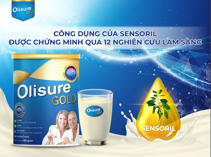 Olisure Gold - Sleep improvement product using 'gold' substance Sensoril® - 2