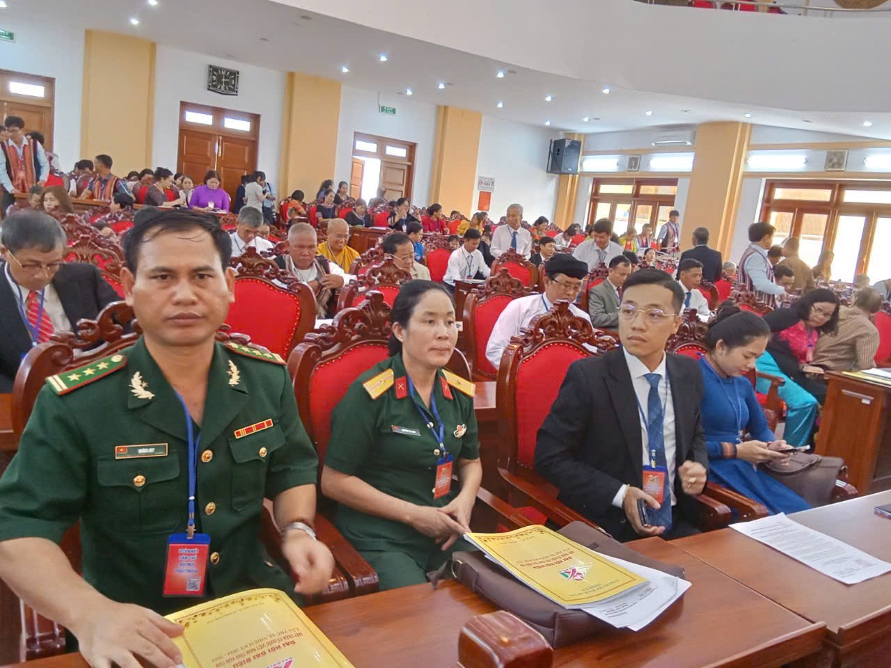 Delegates attending the Congress.