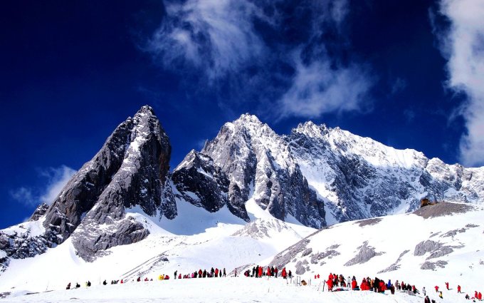 Eine Ecke des Jadedrachen-Schneebergs. Foto: Tripadvisor