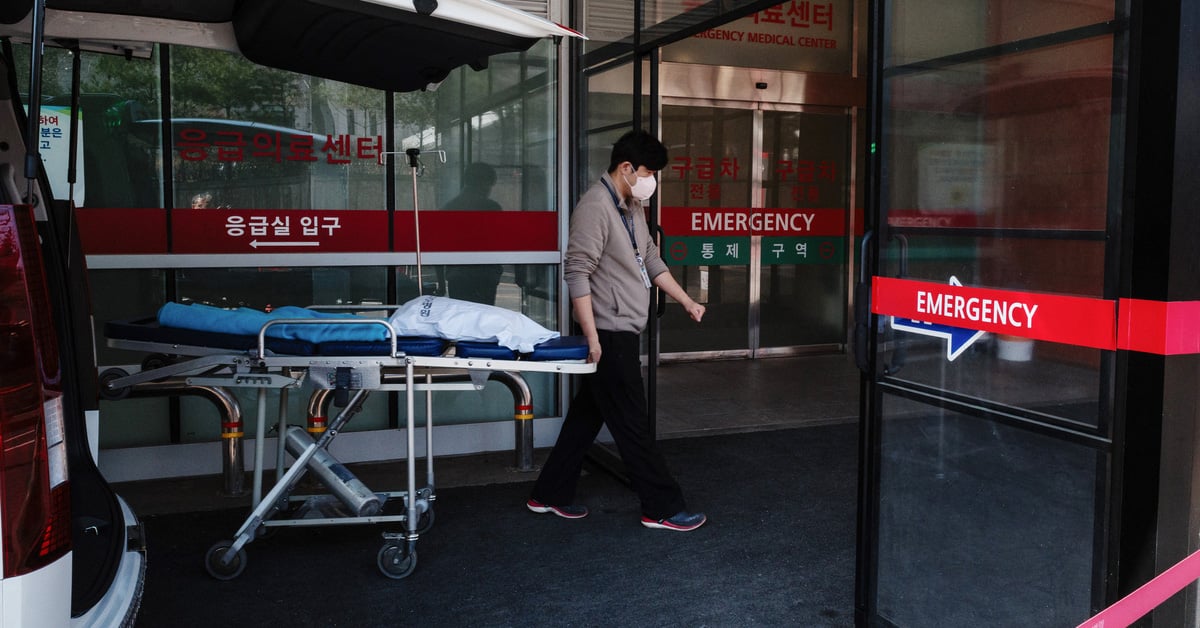 Heart failure and cardiac arrest patients rejected by 22 hospitals in South Korea