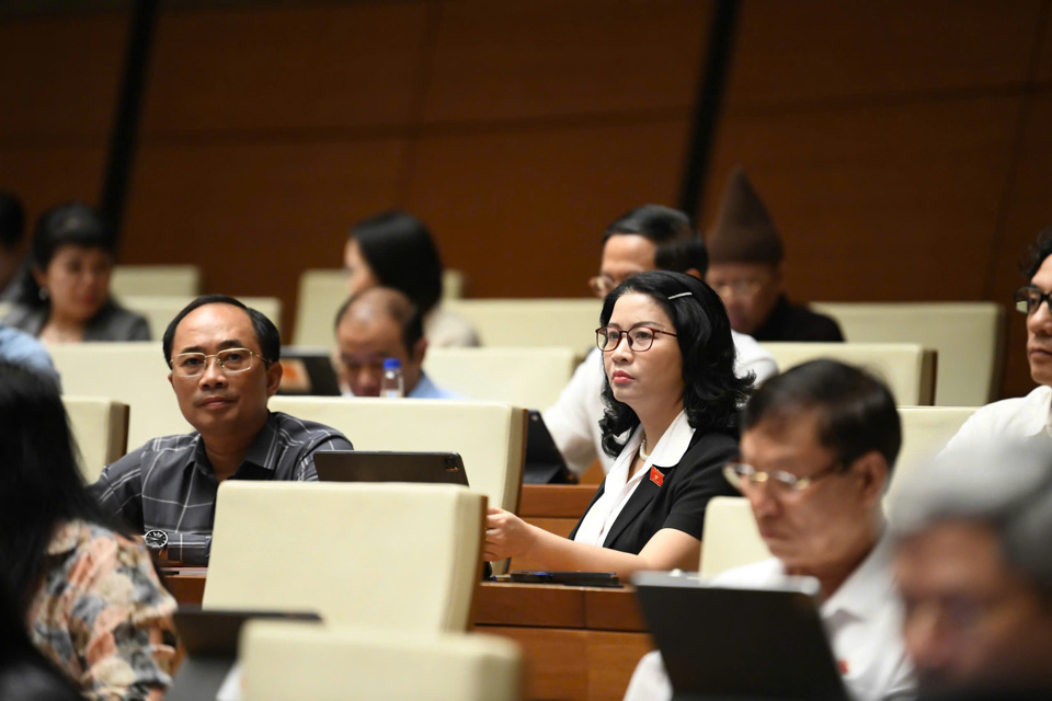 第15期国会第8回会議に出席した代表者。写真: Quochoi.vn