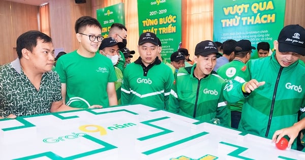 Grab triển khai chuỗi hoạt động tri ân đối tác tài xế