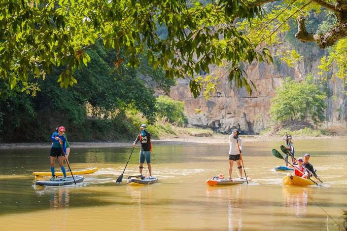 Saigontourist Group đồng tổ chức giải đua Ba Bể Adventure Race 2023 - Ảnh 1.