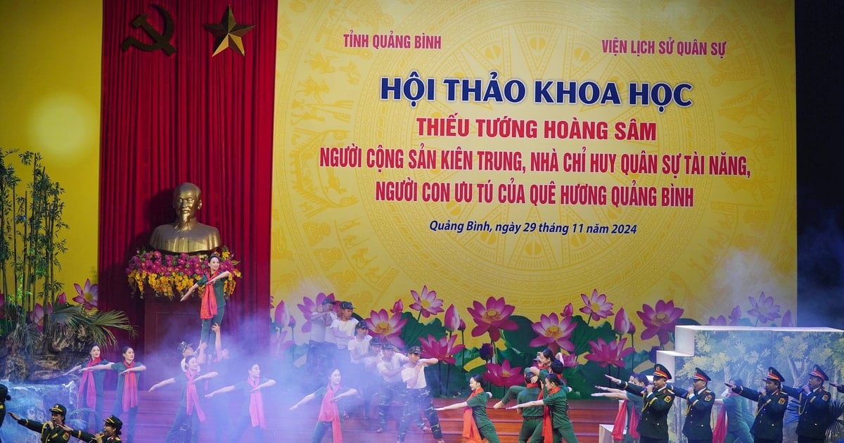 Hơn 50 tham luận tham gia hội thảo khoa học về Thiếu tướng Hoàng Sâm