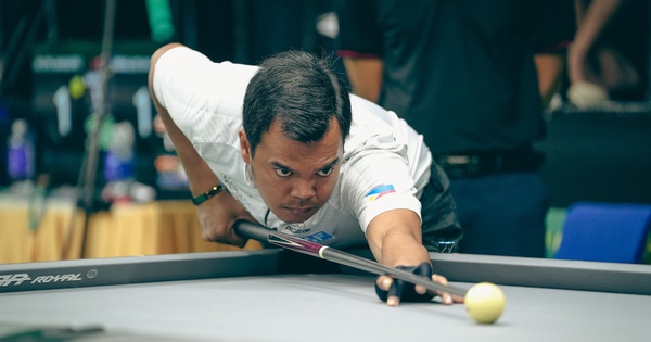 « New Efren Reyes » est tellement classe qu'il est sur le point de remporter le tournoi de billard d'un milliard de dollars à Ho Chi Minh-Ville