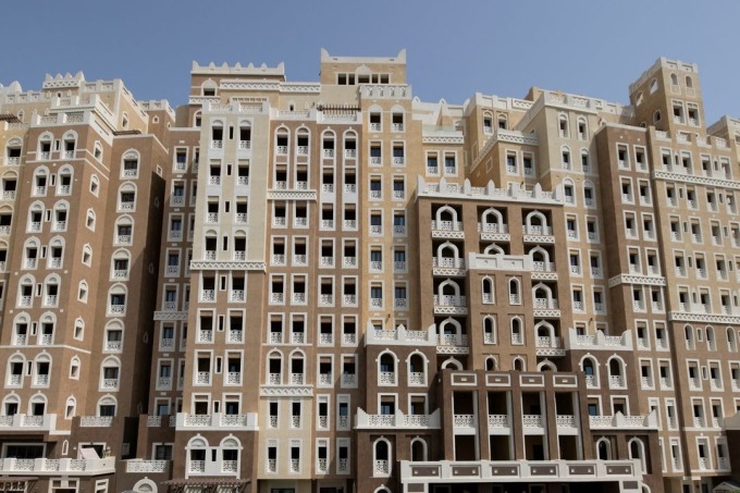 Ein Wohnprojekt auf der künstlichen Insel Palm Jumeirah in Dubai. Foto: Reuters