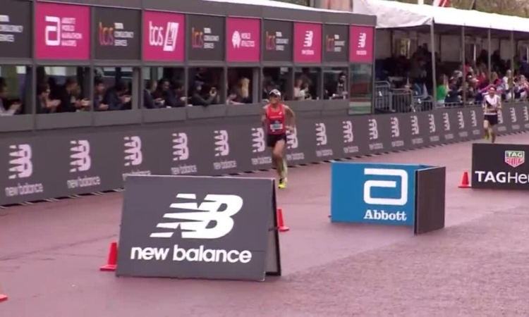 Kawauchi finishes London Marathon 2023