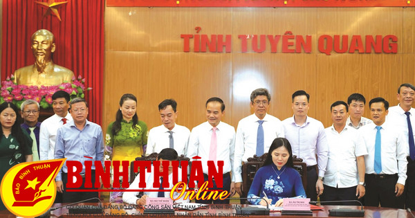 Binh Thuan - Tuyen Quang coopèrent dans les domaines de la culture, des sports et du tourisme