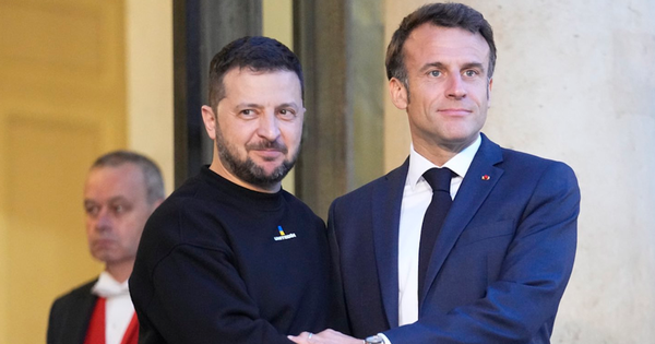 Ông Zelensky tới Paris, lần thứ 5 hội đàm với ông Macron