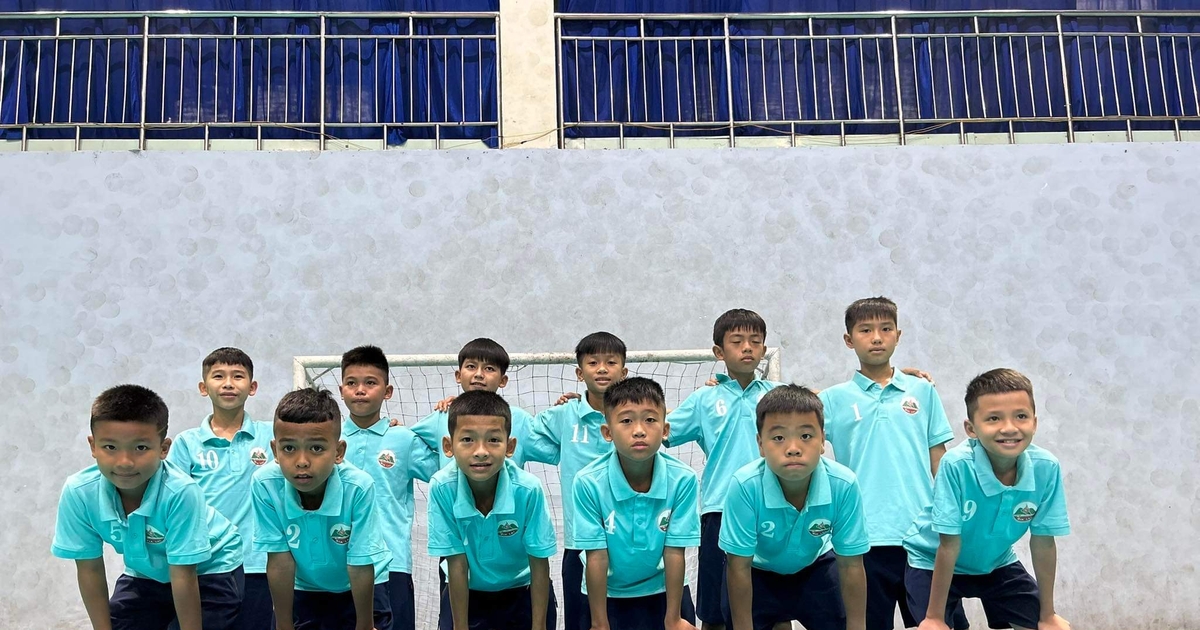 U11 Gia Lai nimmt am Nationalen U11-Kinderfußballturnier teil | Elektronische Zeitung Gia Lai