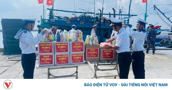 La isla de Truong Sa ofrece regalos a los pescadores para evitar el monzón