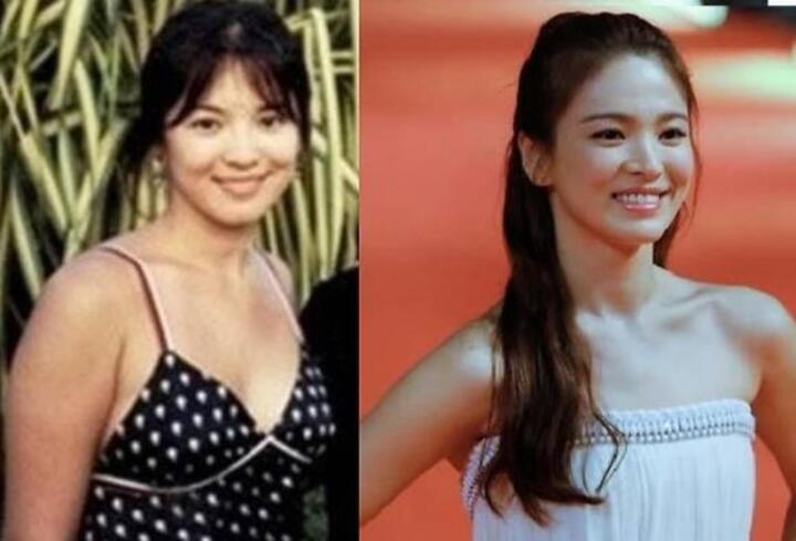 Hình ảnh trước và sau khi giảm 17kg của Song Hye Kyo.