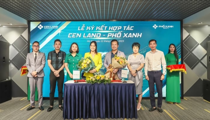 Cen Land hợp tác Phố Xanh mở rộng thị phần BĐS thổ cư