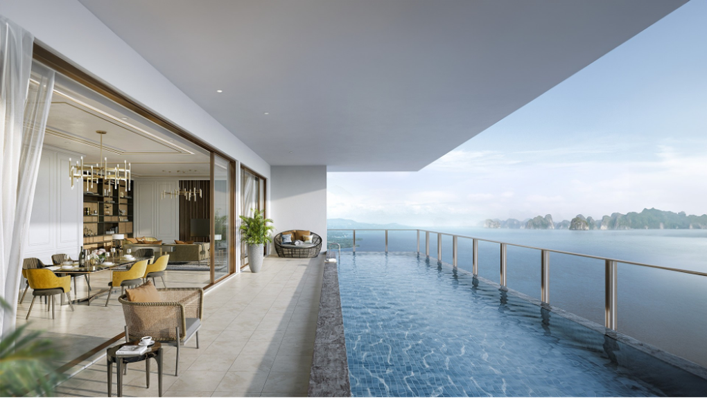 Sky Pool Villa: Biệt thự trên không với tầm nhìn kỳ vĩ trực vịnh Hạ Long - 1