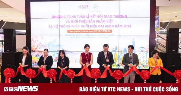 AEON Vietnam accompanies Vietnamese goods week and connects businesses