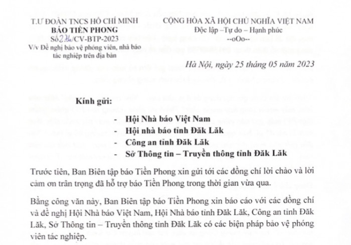 ghi nhan phan anh dat tac mot phong vien bi goi dien de doa giet ca nha hinh 2