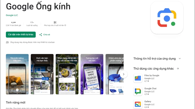 Tra cứu thông tin dễ dàng với Google Lens trên điện thoại và máy tính