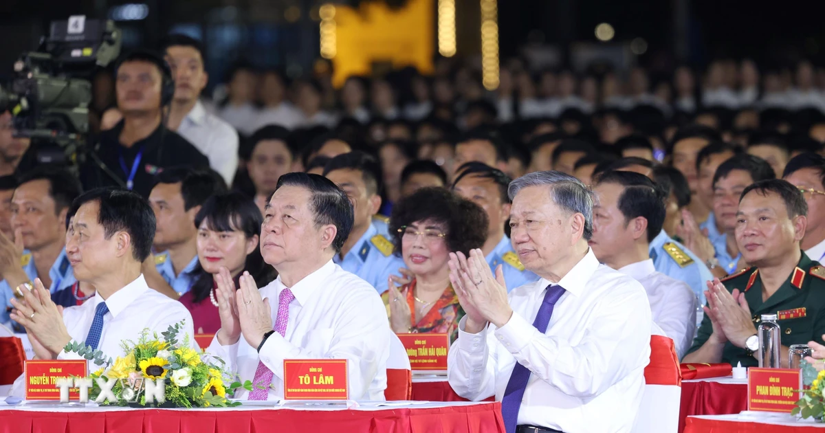 General Secretary and President To Lam attends the program 'Words left behind by him'