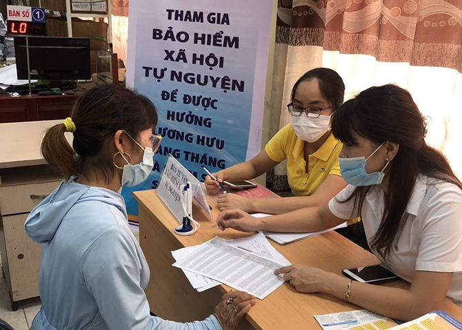 Tỷ lệ người dân tham gia bảo hiểm y tế, bảo hiểm xã hội tỉnh Vĩnh Phúc không ngừng tăng (Ảnh MH).