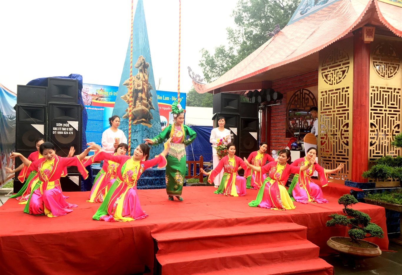 Commune de Hy Cuong, ville. Viet Tri prépare activement des activités pour participer à la Journée de commémoration du roi Hung 2023