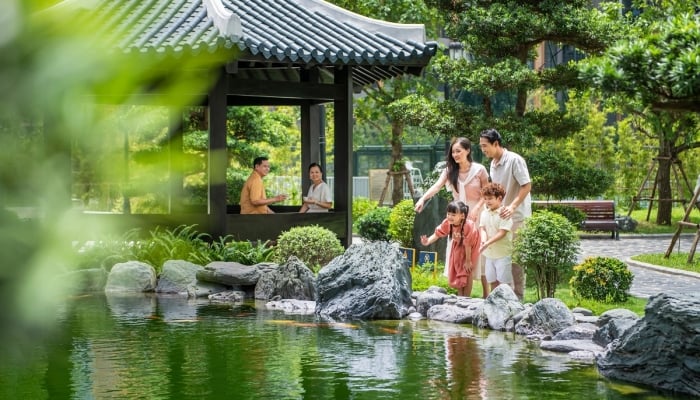 Phân khu The Zenpark - “Nhật Bản thu nhỏ” giữa lòng phố Đông Hà Nội