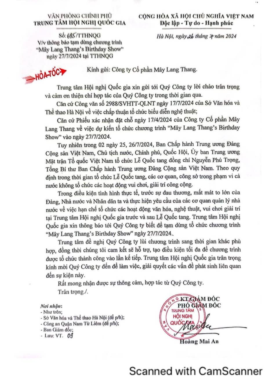 BTC show diễn Mây lang thang bị chỉ trích vì ứng xử kém duyên- Ảnh 1.
