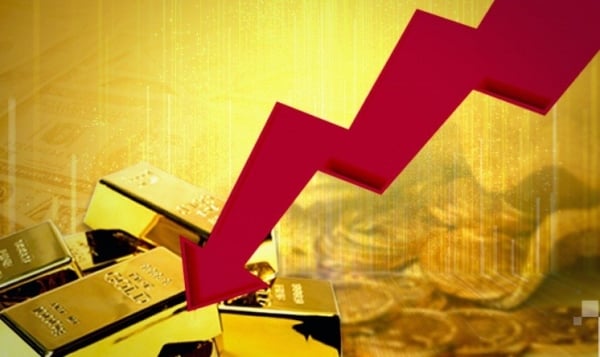 Gold price falls freely, investors lose millions of dong?