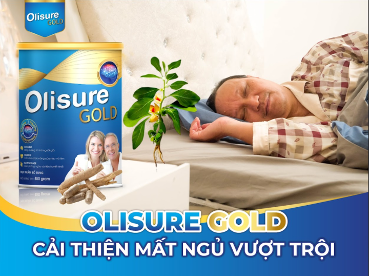 Olisure Gold - Sleep improvement product using 'gold' substance Sensoril® - 3